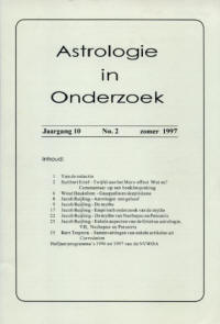 Обложка "Astrologie in onderzoek"