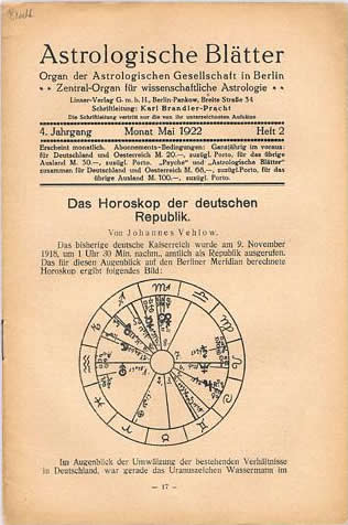 "Astrologische Blätter"