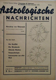 Обложка "Astrologische Nachrichten"