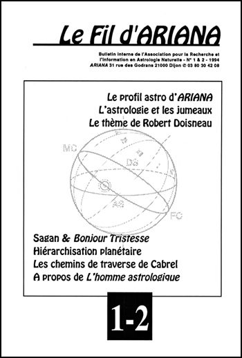 Обложка "Le Fil d’Ariana"