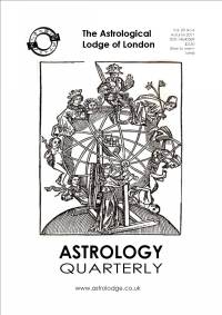 Обложка "The Astrology Quarterly"