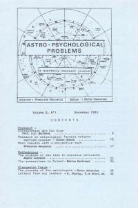 Обложка "Astro-Psychological Problems"