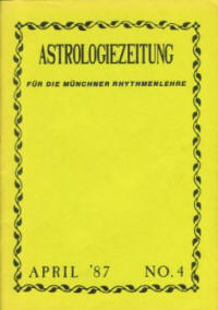 Обложка "Astrologiezeitung für die Münchner Rhythmenlehre"